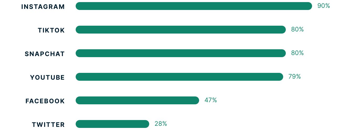Gen Z Social Media Usage DE