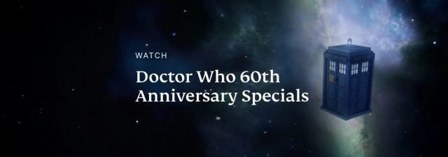 Waar kun je de 'Doctor Who 60th anniversary'-specials kijken?