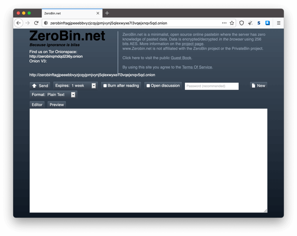 ZeroBin