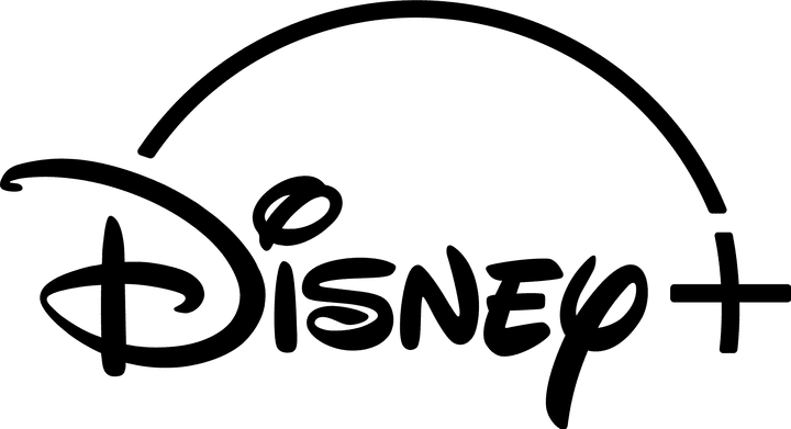 Disney+ logo.