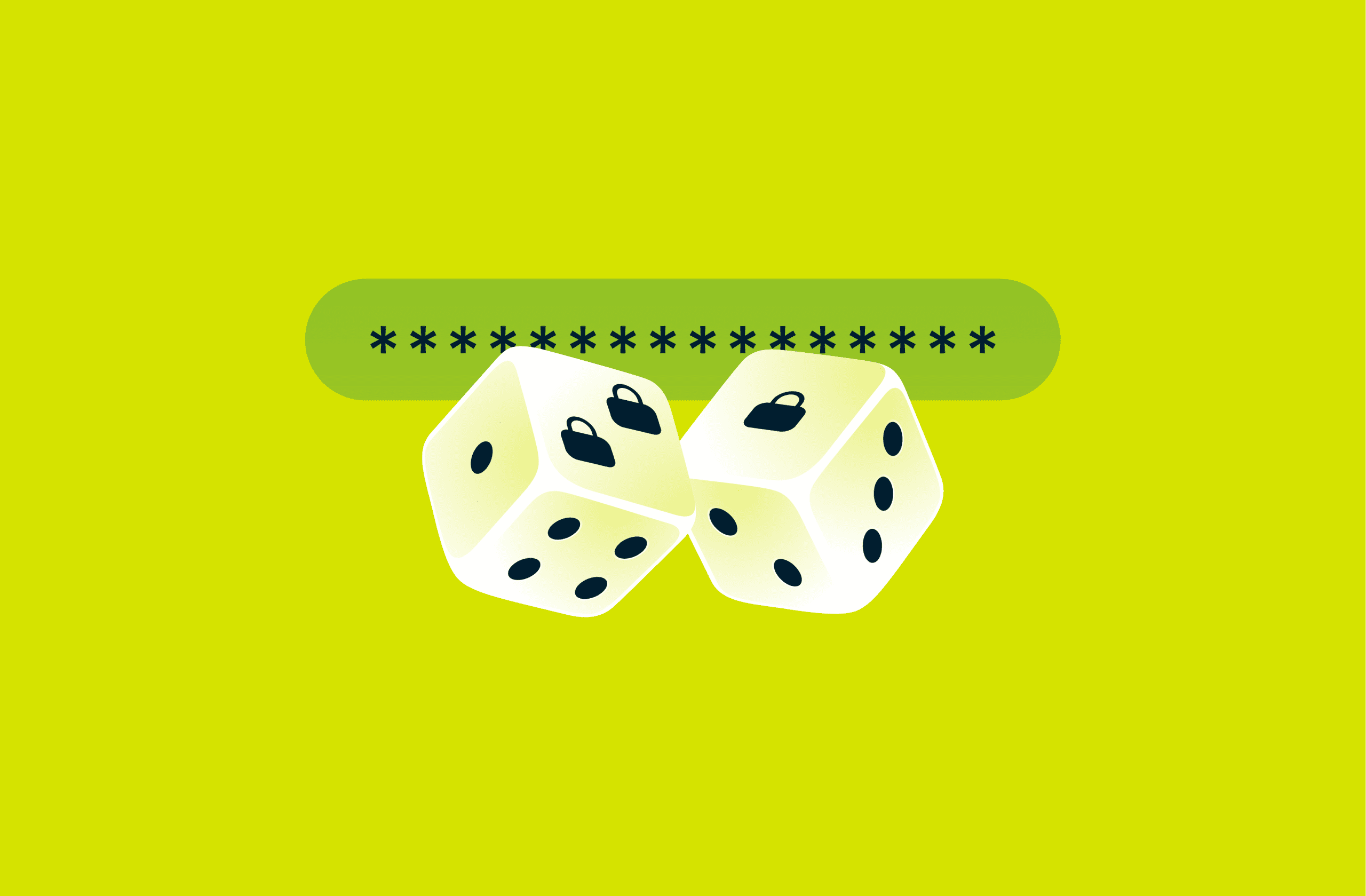 illustration_diceware passwords