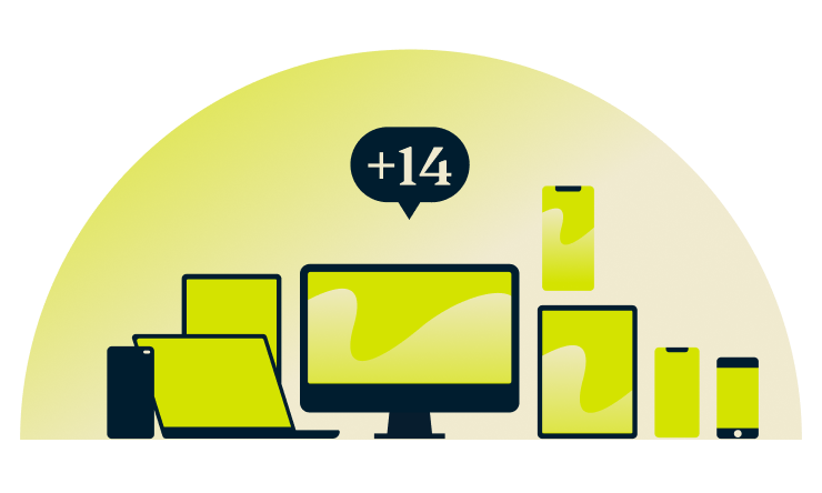 Up To 14 Devices@2x