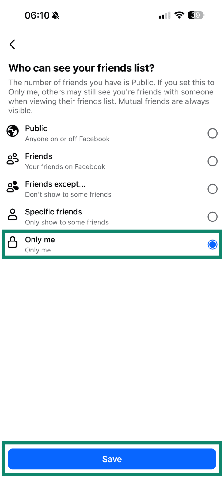 The
