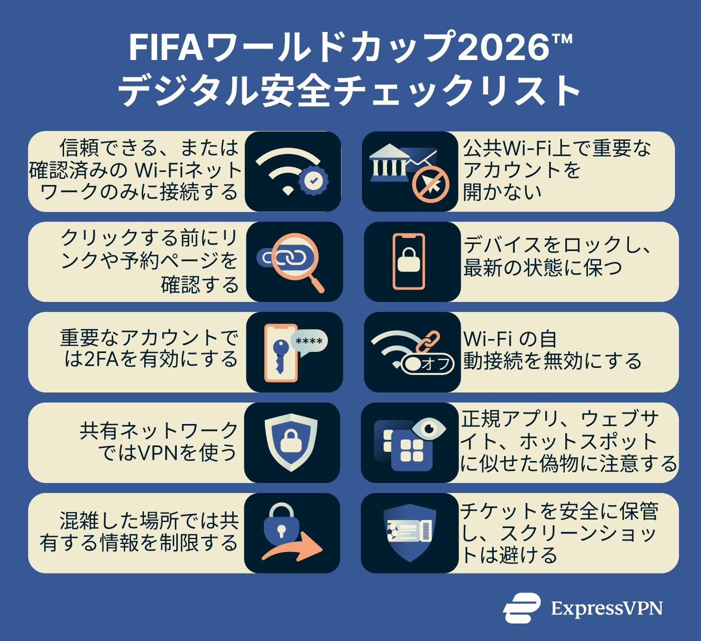 World Cup digital safety checklist