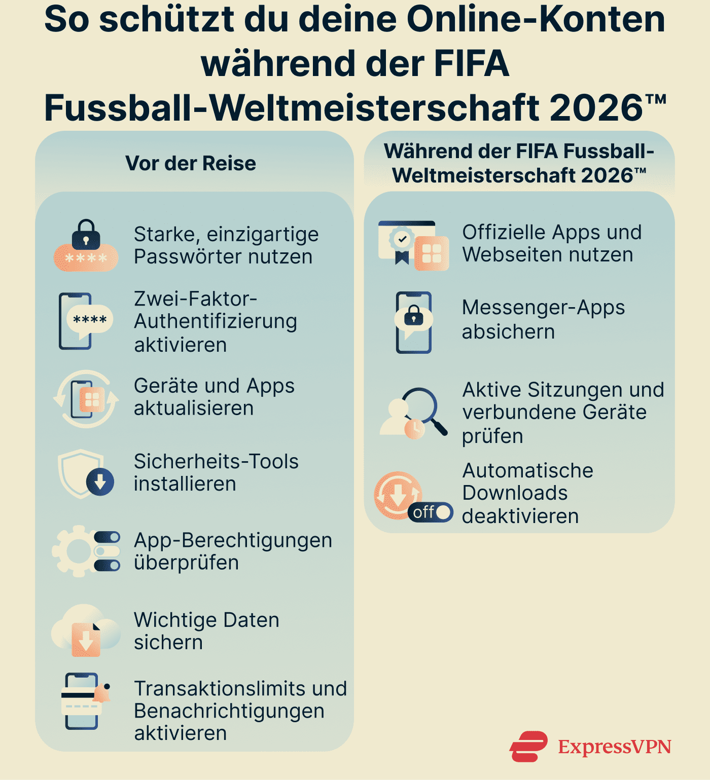 How to keep your online accounts safe before and during the World Cup.