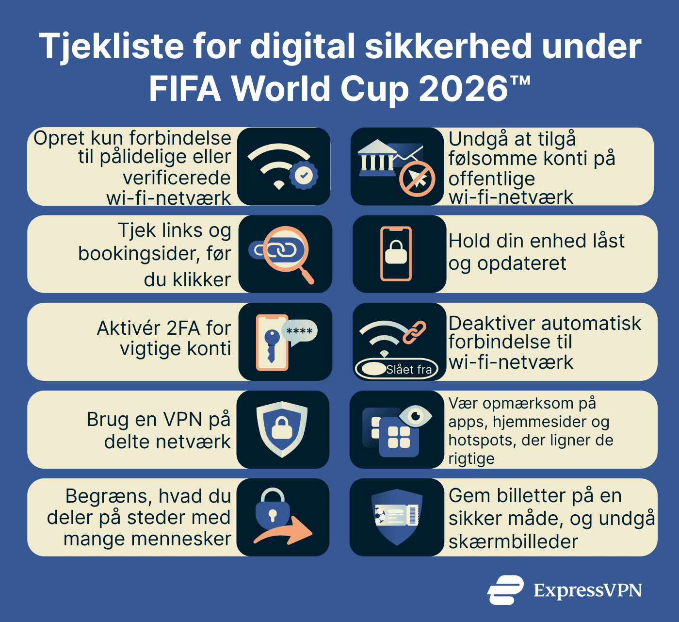 World Cup digital safety checklist