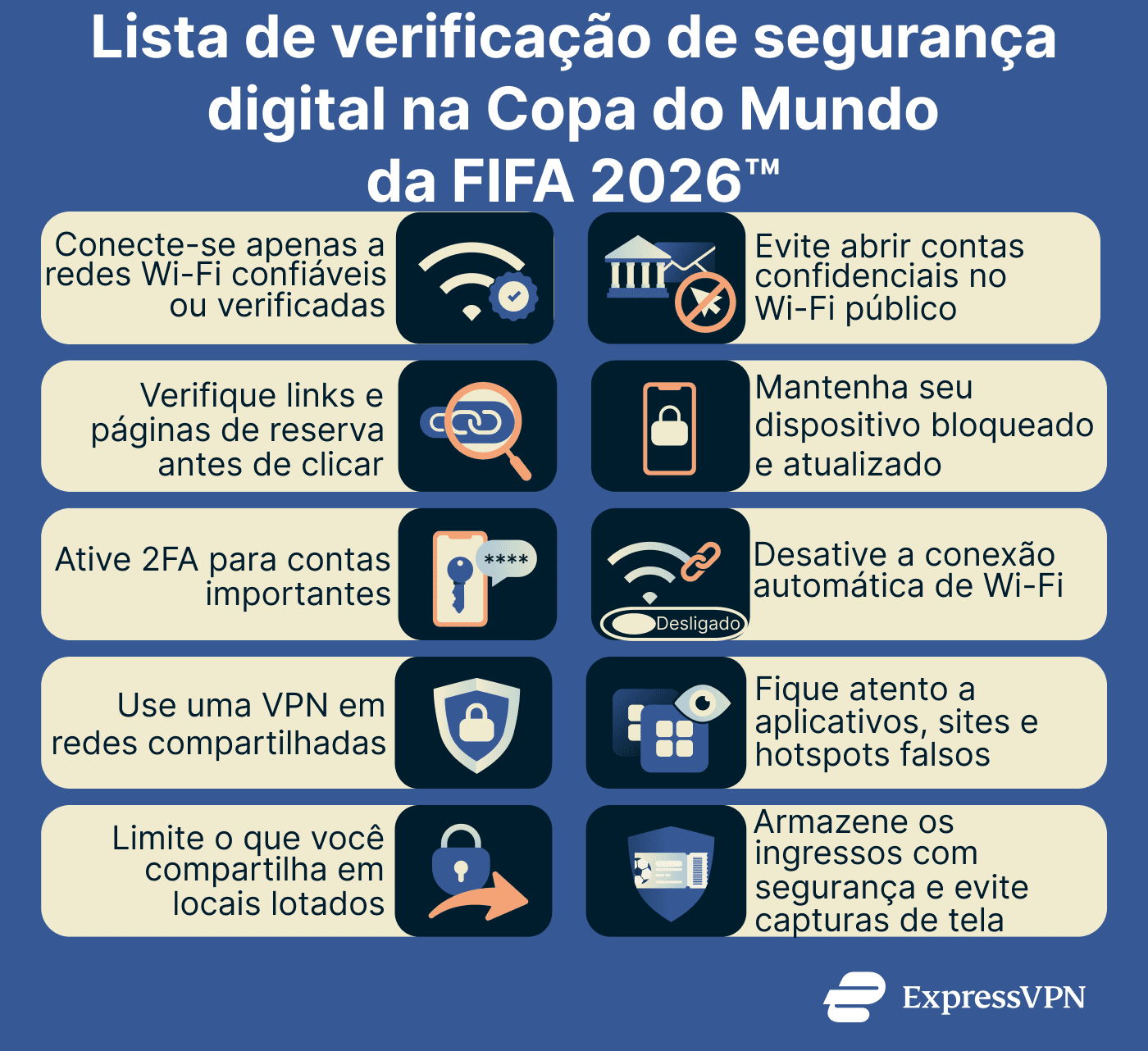 World Cup digital safety checklist