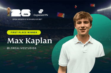 Max Kaplan, winner of the ExpressVPN Big Ad Contest
